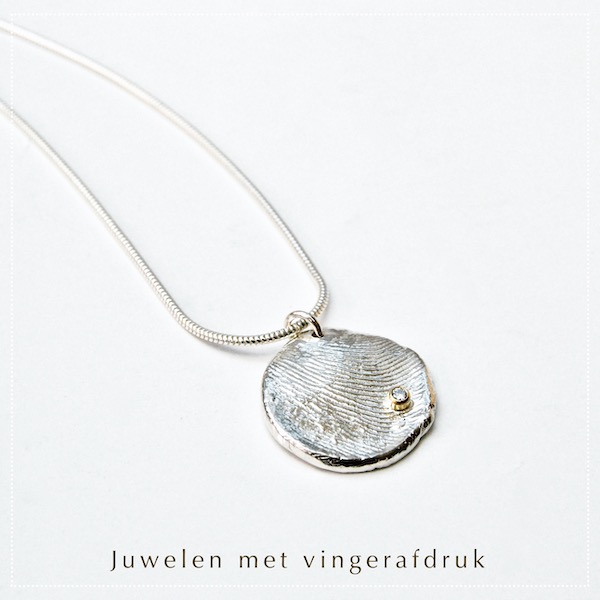 Juwelen met vingerafdruk